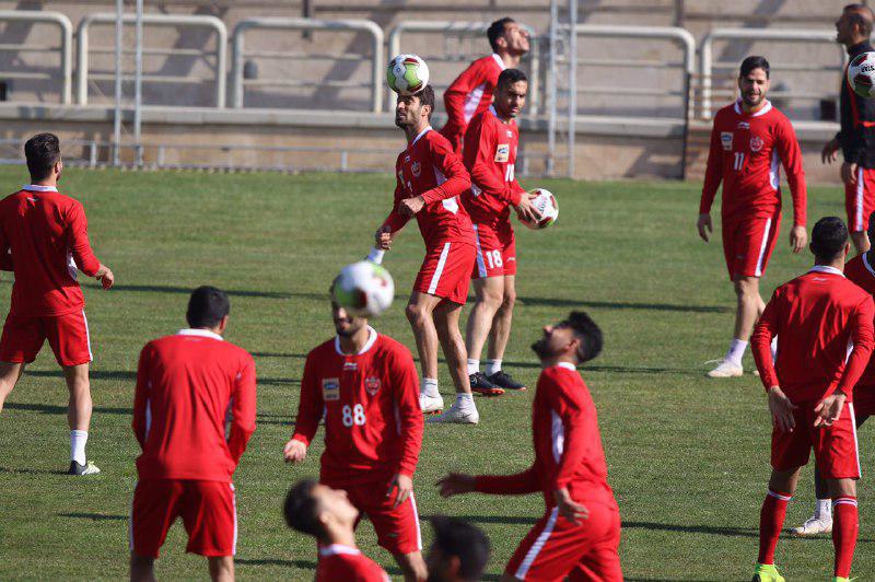 آغاز دور جدید تمرینات تیم پرسپولیس