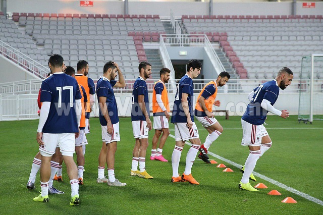 ریکاوری ذخیره های تیم ملی در ورزشگاه خلیفه