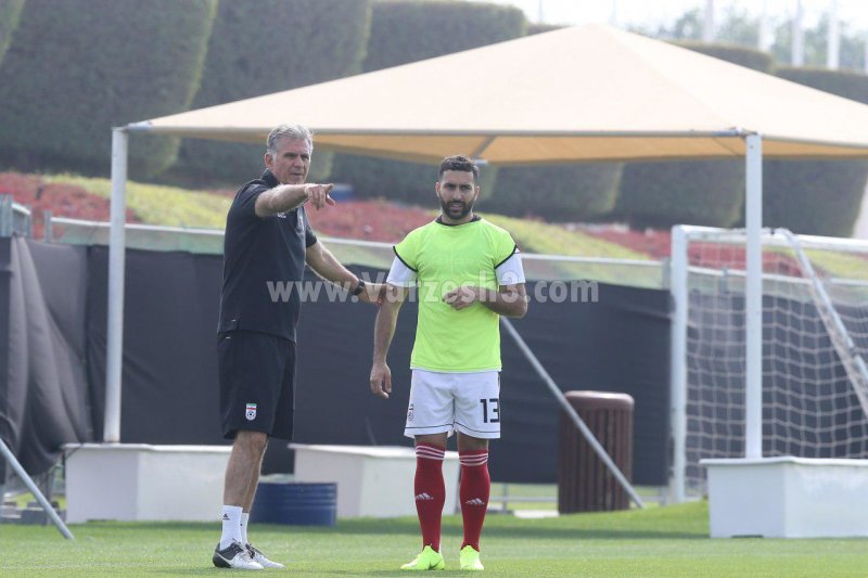 سامان یک قدم تا فیکس شدن در جام ملت‌ها(عکس)