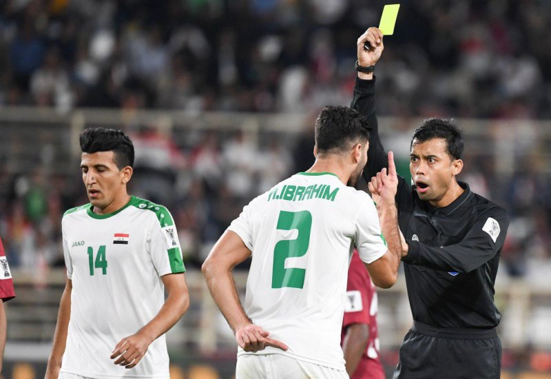 اعتراض عراقیها به داور جدال با قطر