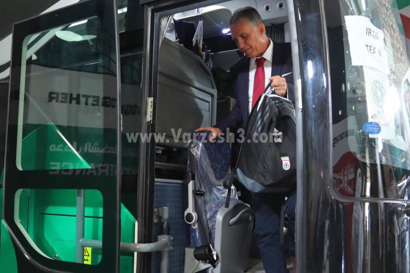 کارلوس کی‌روش ایران را ترک کرد