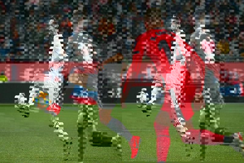 خیرونا 1 - 3 رئال مادرید؛ صعود با درخشش بنزما