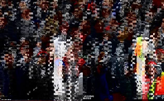 دی ماریا در اولدترافورد