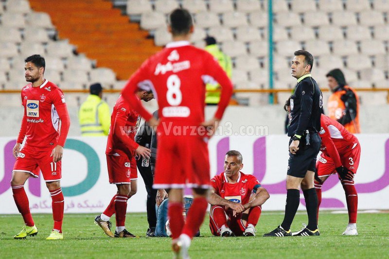 کشیدگی همسترینگ کاپیتان پرسپولیس محرز شد