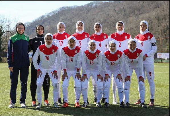 کاپ نایب قهرمانی تورنمنت سوچی برای دختران ایران