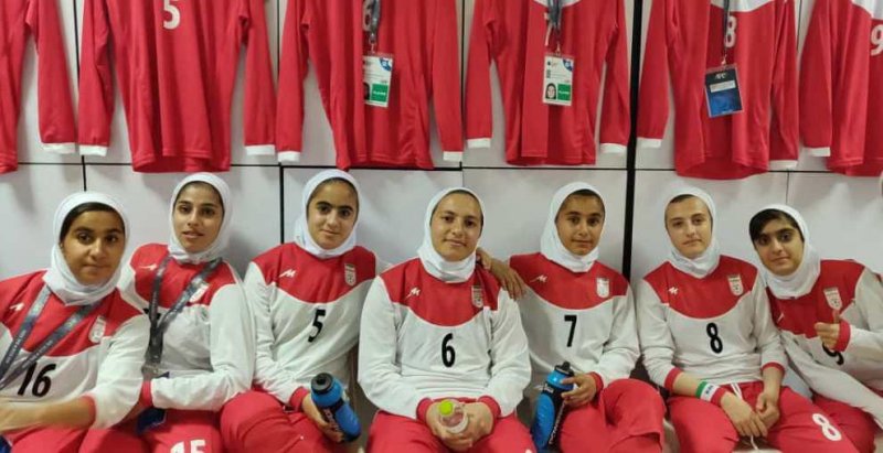 حذف تیم فوتبال دختران زیر ۱۶ سال از قهرمانی آسیا
