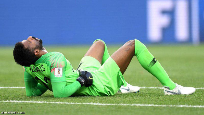 دروازه بان ملی‌پوش الاهلی عربستان مصدوم شد