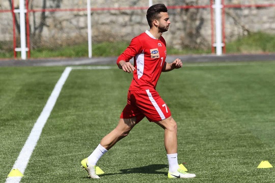 سروش رفیعی بازیگردان پرسپولیس مقابل نساجی