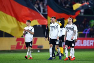 توقف آلمان در دیدار دوستانه مقابل صربستان