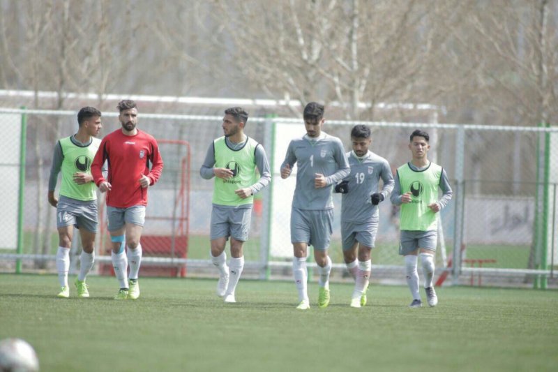 آخرین تمرین امیدها در پک و چمن