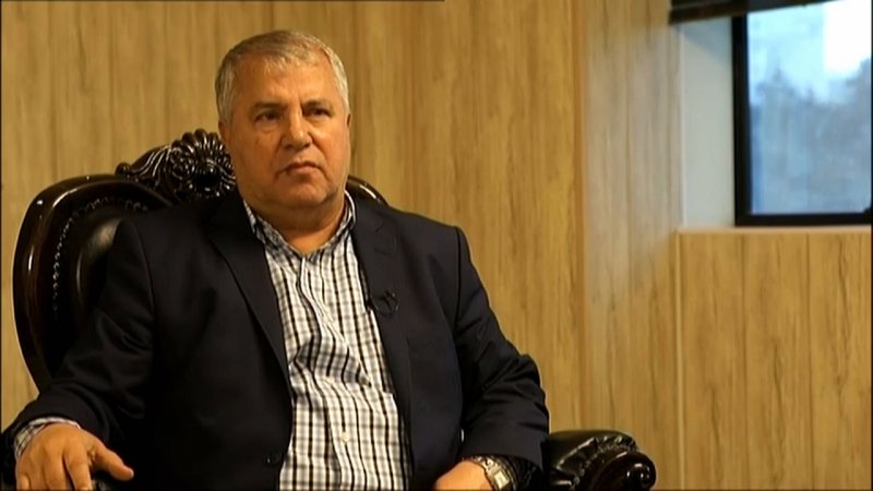 پروین در مراسم اهدای جام قهرمان لیگ 2