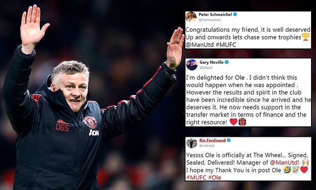 تبریک اسطوره‌های منچستریونایتد به سولسشر(عکس)