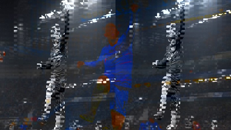 ادن هازارد و عبور از رونالدو در لیگ برتر انگلیس