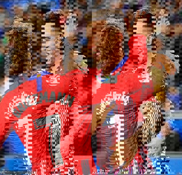 چشم و هم چشمی هافبک اتلتیکو با گریزمان