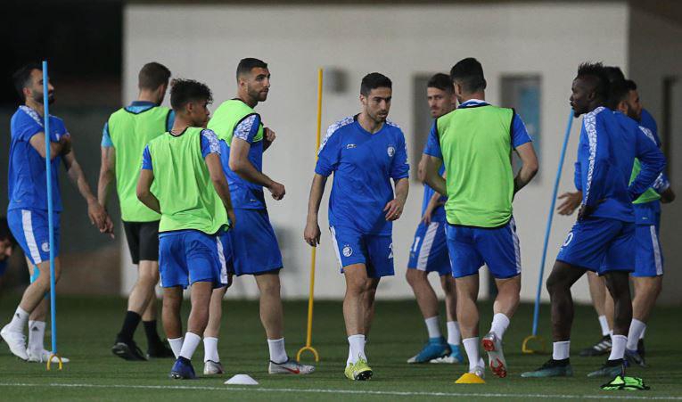 تمرین خط خورده های استقلال در تهرانسر