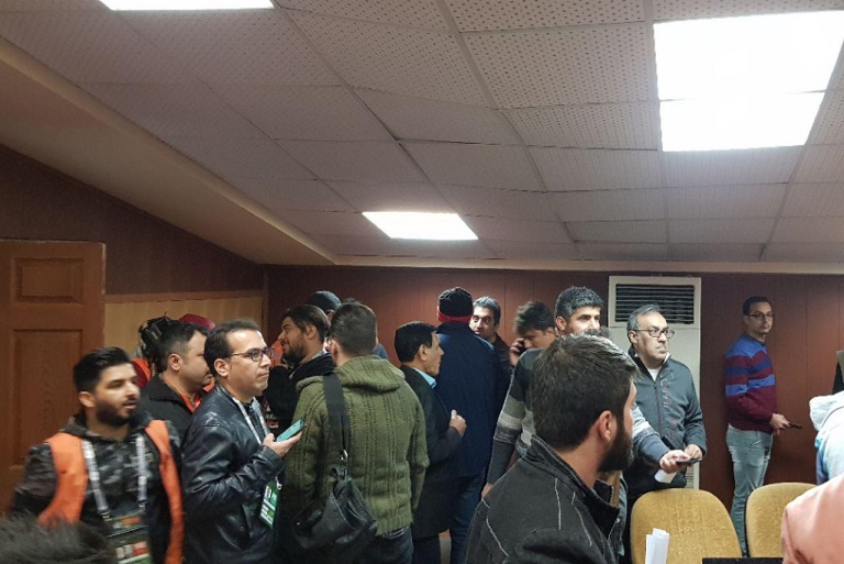 خبرنگاران نشست سپاهان را تحریم کردند