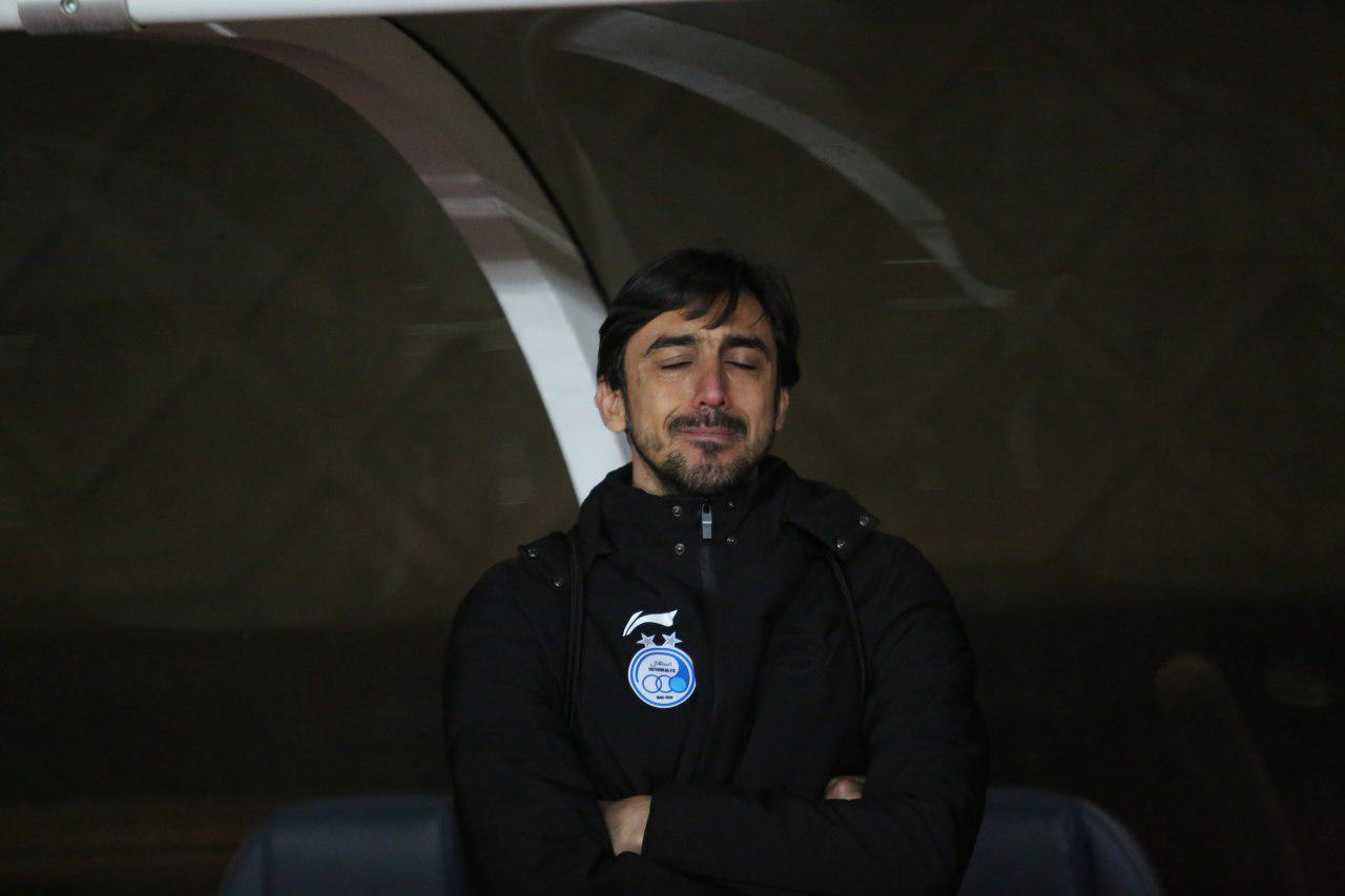 گریه رحمتی در بازی با استقلال با پدیده