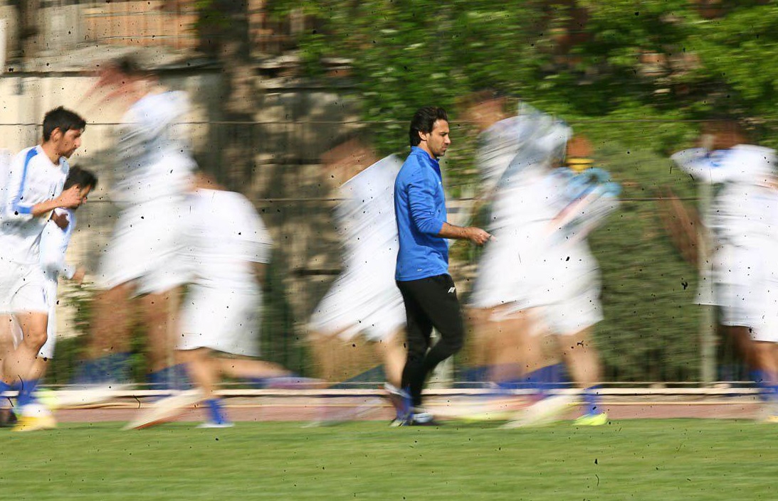 فرهاد مجیدی در تمرین استقلال