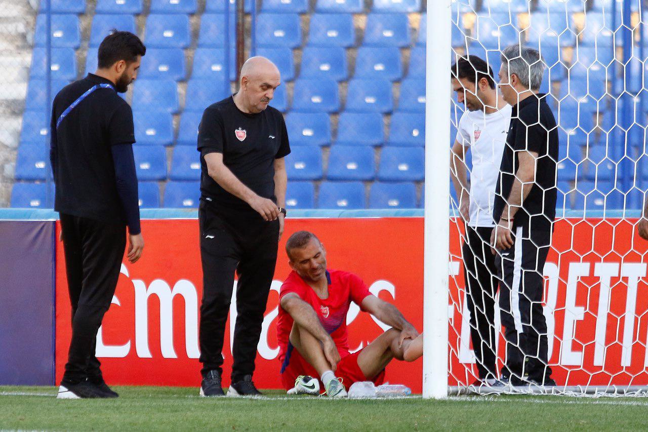 مصدومیت سید جلال حسینی