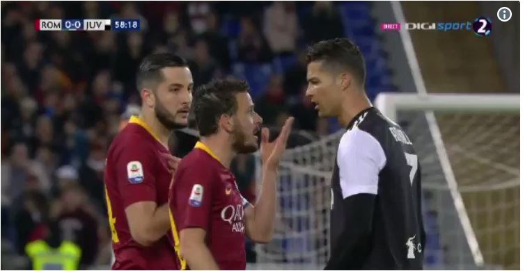 واکنش کاپیتان رم به درگیری با رونالدو