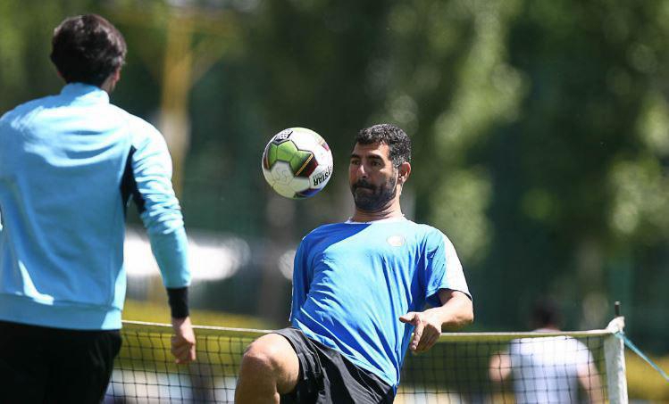 تمرینات بازیکنان استقلال