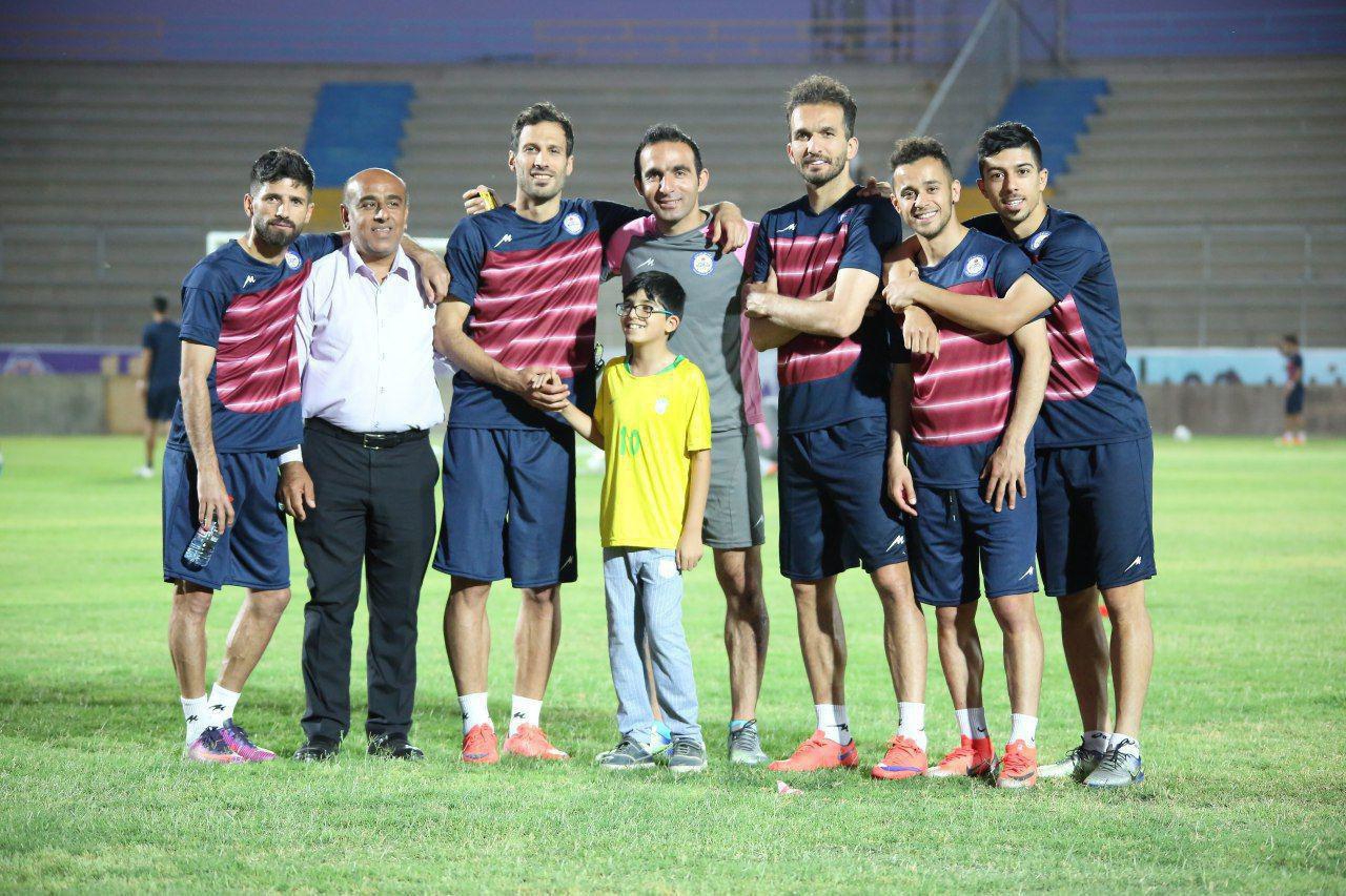 اعضای پارس جنوبی برای مقابله با پرسپولیس