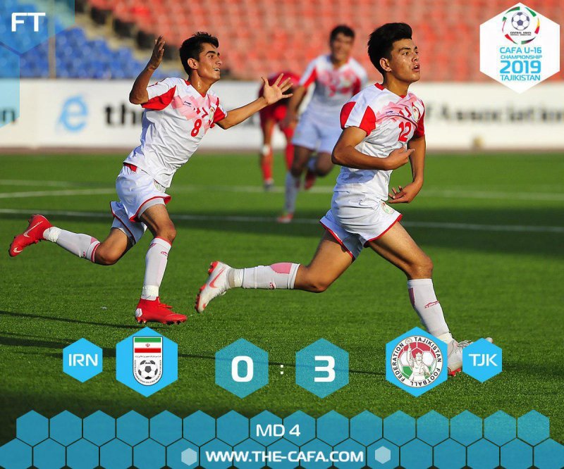 ایران در رده چهارم تورنمنت کافا