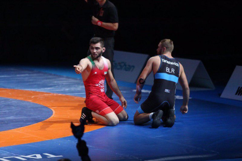 دو فرنگی کار ایرانی در نیمه نهایی 5 وزن دوم