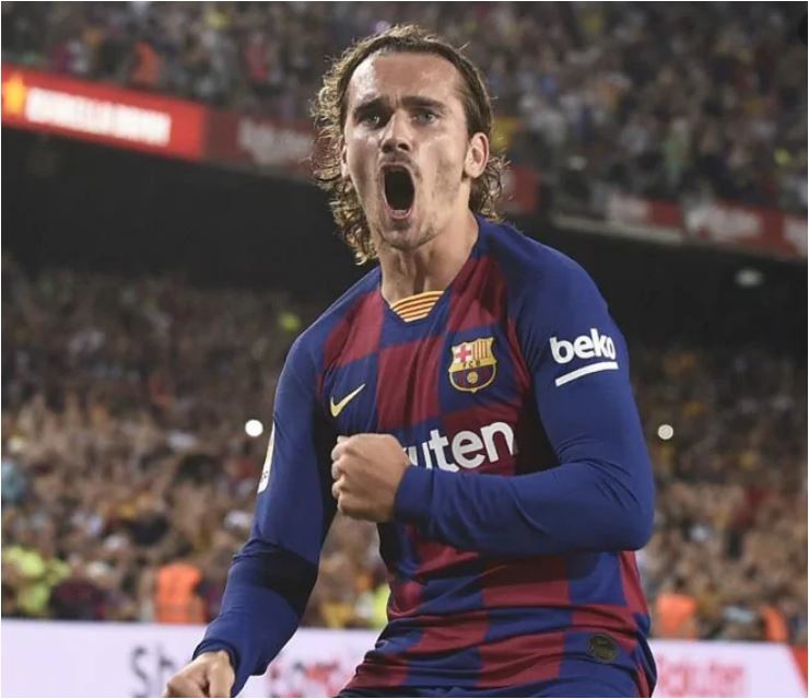 مورد جالب سومین گل گریزمان برای بارسلونا