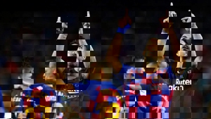 رکورد جدید برای سوارز در شب طوفانی بارسا