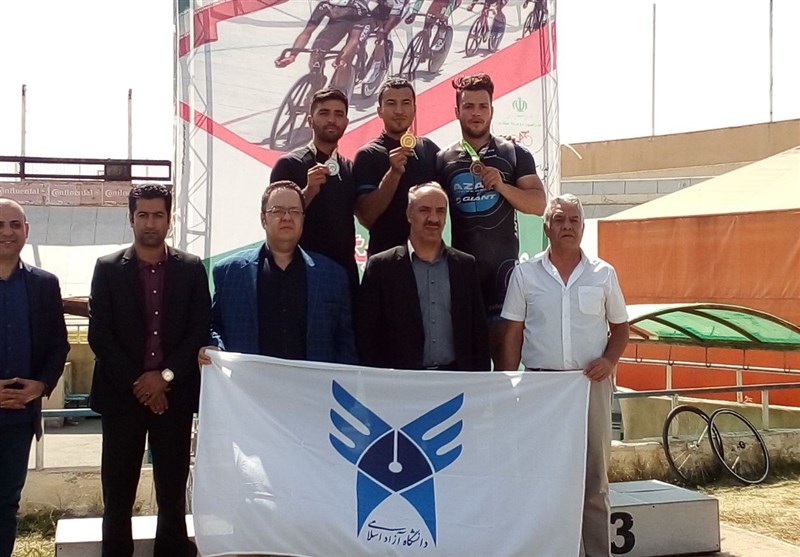 دانشگاه آزاد قهرمان لیگ برتر دوچرخه‌سواری پیست شد