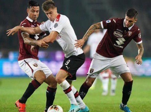 تورینو 2-1 میلان؛ شکست روسونری با دبل بلوتی