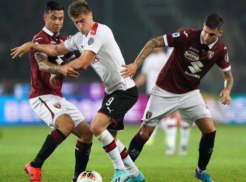 تورینو 2-1 میلان؛ شکست روسونری با دبل بلوتی