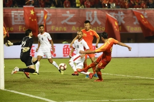 برتری تیم المپیک چین مقابل اردن