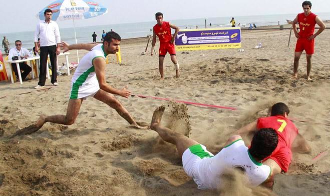 آغاز پنجمین اردوی تیم‌ملی کبدی ساحلی در خوزستان