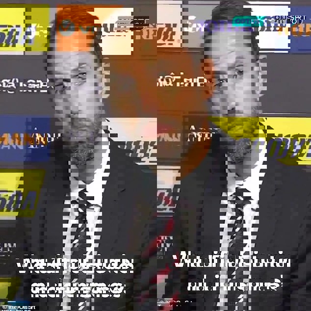 حمله لفظی به ساوت‌گیت در کنفرانس مطبوعاتی