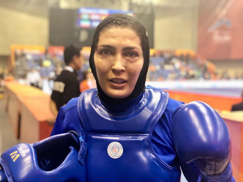 ملیپوش سابق ووشو ایران در پلیس شانگهای