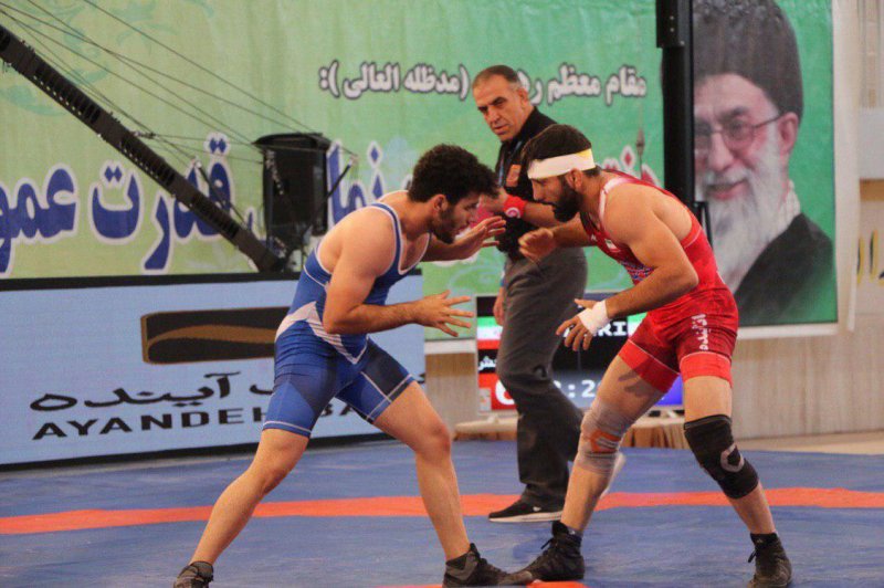 امشب، معرفی قهرمان لیگ کشتی فرنگی در یزد