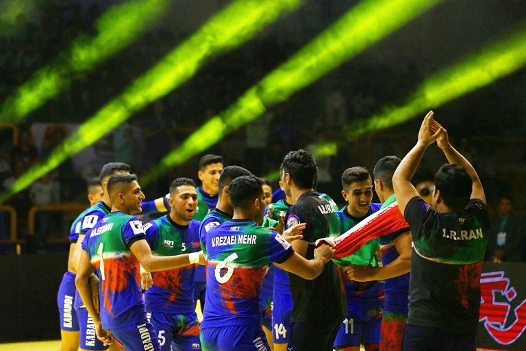 سرکل کبدی قهرمانی جهان؛ پیروزی ایران مقابل آلمان