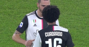 درگیری شدید بونوچی و کوادرادو (عکس)