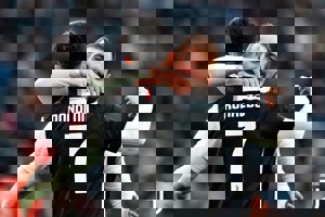 حرکت جالب رونالدو در بازی یوونتوس-اودینزه