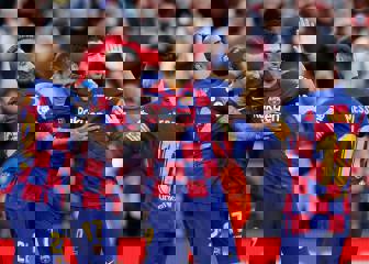 رونمایی از مثلث خط حمله بارسا مقابل ناپولی(عکس)