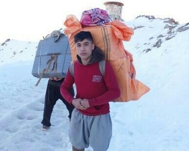 انتقال کولبر کردستانی از کوهستان به رینگ