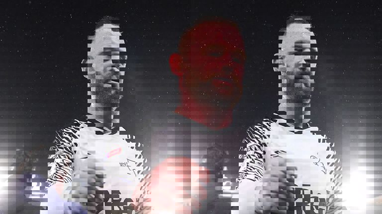 درخشش وین رونی، کاپیتان جدید دربی کانتی(عکس)