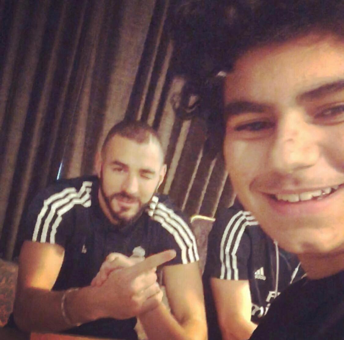 امیررضا نیک فرمان و بنزما