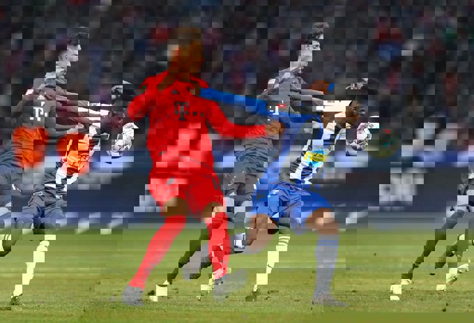 هرتا 0 - 4 بایرن مونیخ؛ توفان در نیمه دوم