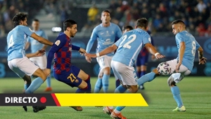 ایبیزا 1 - 2 بارسلونا؛ فرار از فاجعه در دقیقه 94