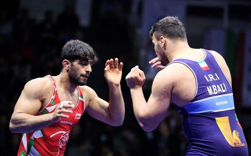 غرش جوانهای کشتی فرنگی در شیراز