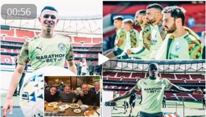 تمرین صبحگاهی فاتحین مادرید در واندا متروپولیتانو
