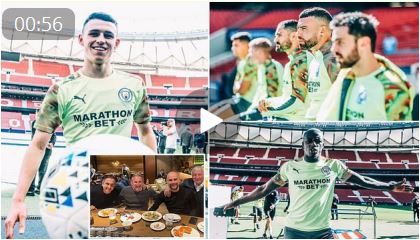 تمرین صبحگاهی فاتحین مادرید در واندا متروپولیتانو